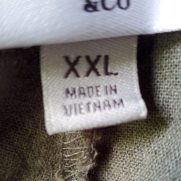 Goodfellow & Co Everdsy Olive Green Cargo Shorts with Elastic Waistband XXL - Picture 6 of 9